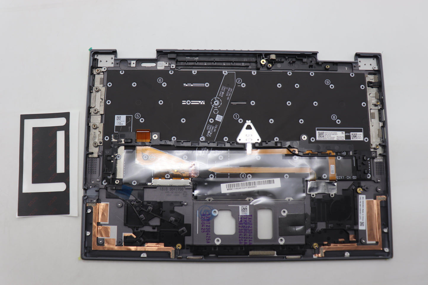 Lenovo Mech_Asm Bl Kb Gy Fpr Ww Nor C - 5M11H62457