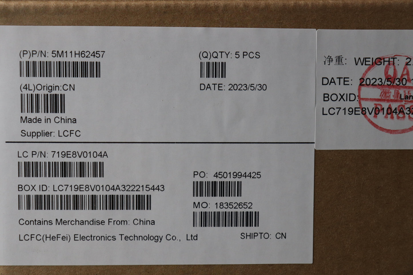 Lenovo Mech_Asm Bl Kb Gy Fpr Ww Nor C - 5M11H62457