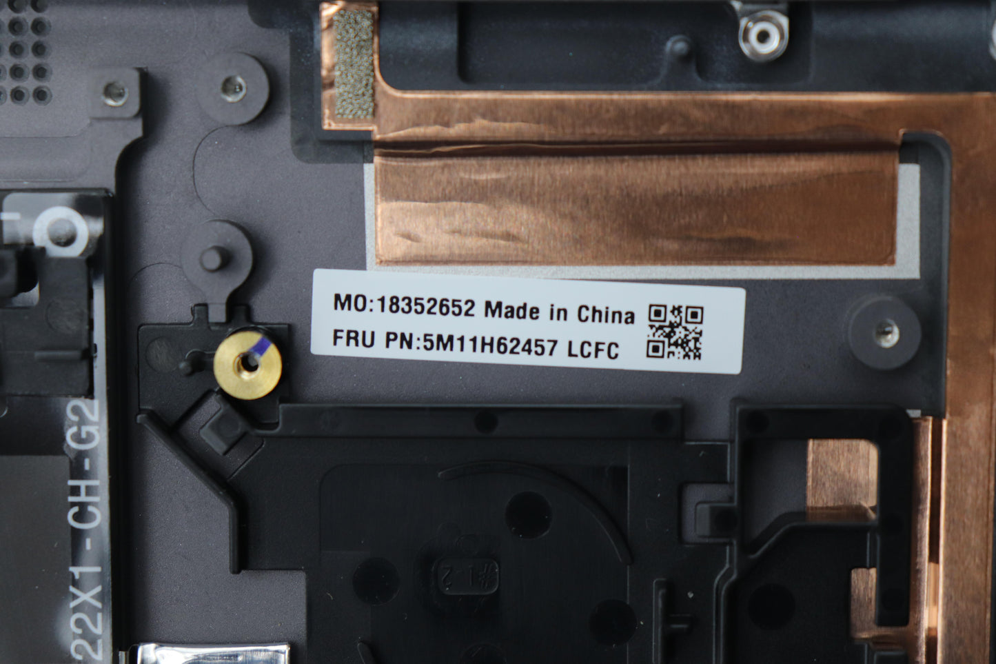 Lenovo Mech_Asm Bl Kb Gy Fpr Ww Nor C - 5M11H62457
