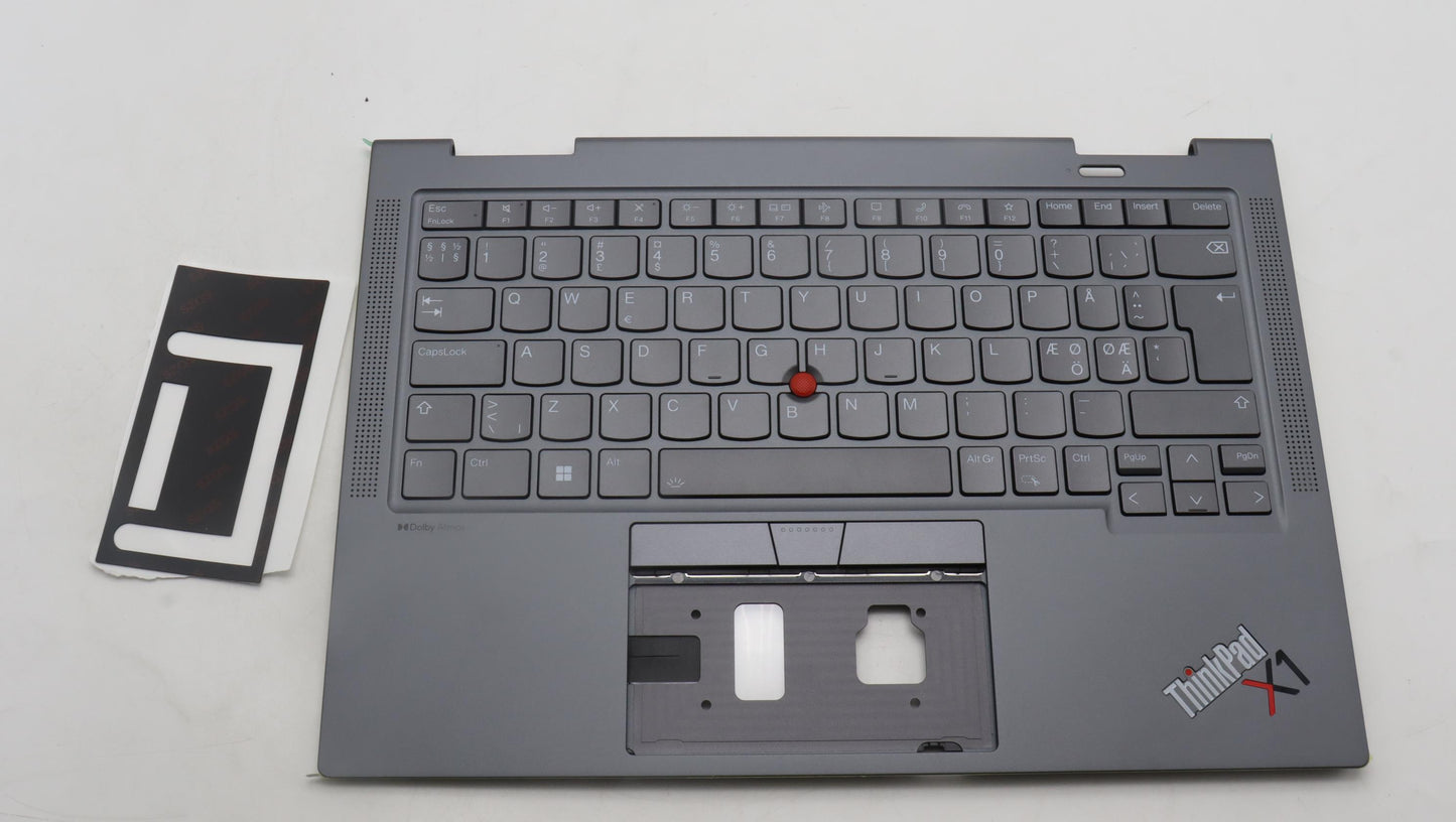 Lenovo Mech_Asm Bl Kb Gy Fpr Ww Nordi - 5M11H62464