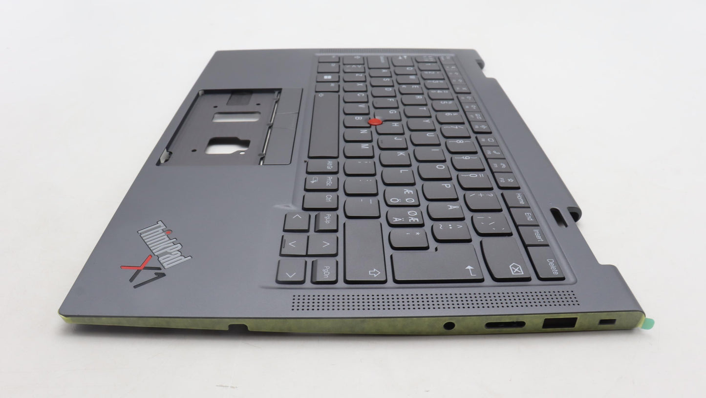 Lenovo Mech_Asm Bl Kb Gy Fpr Ww Nordi - 5M11H62464