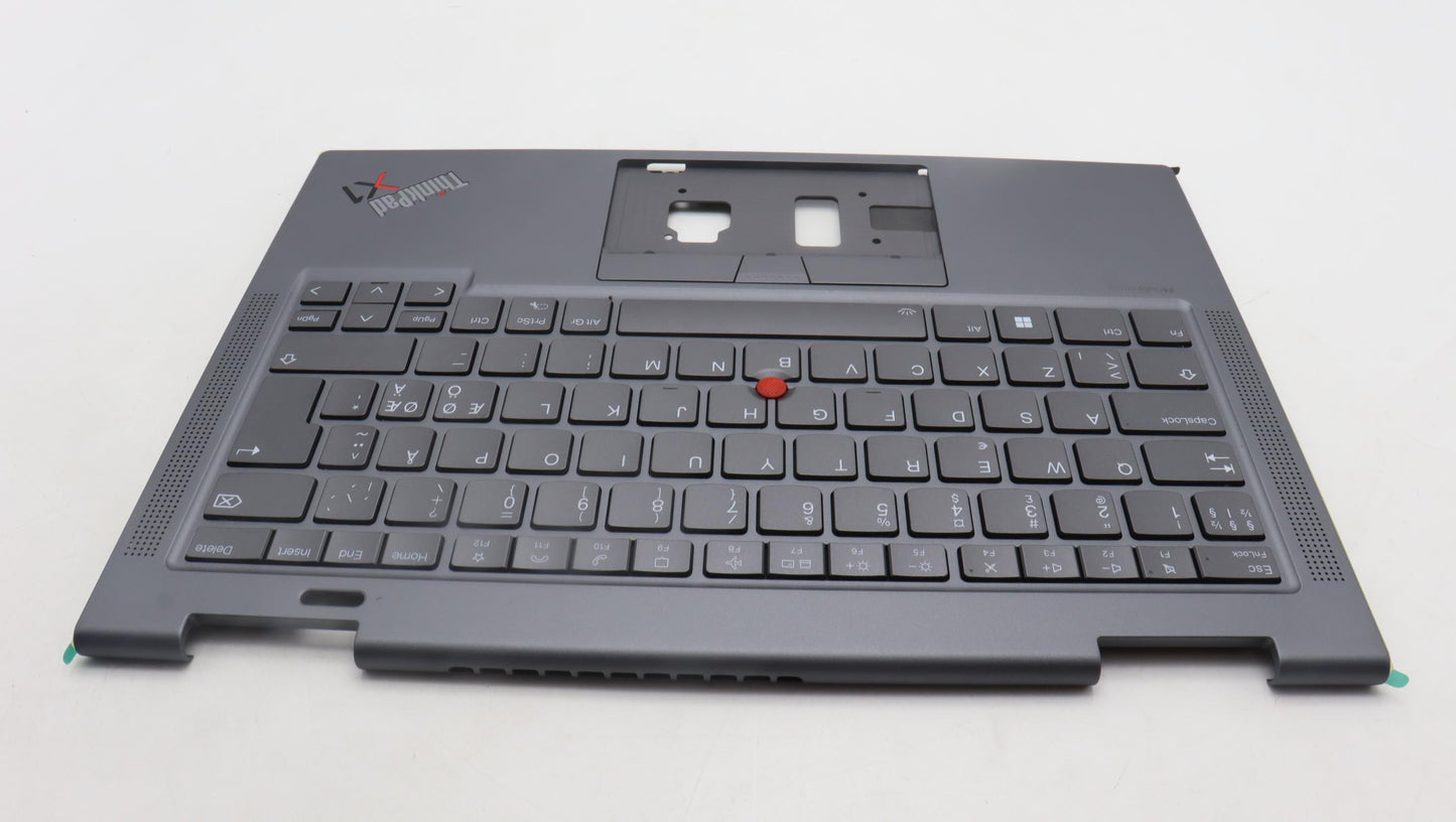 Lenovo Mech_Asm Bl Kb Gy Fpr Ww Nordi - 5M11H62464