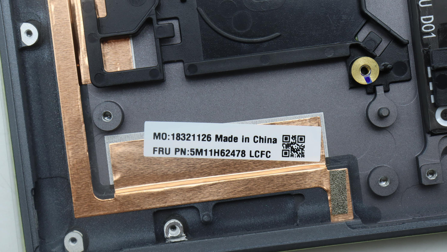 Lenovo Mech_Asm Bl Kb Gy Fpr Ww Rus S - 5M11H62478