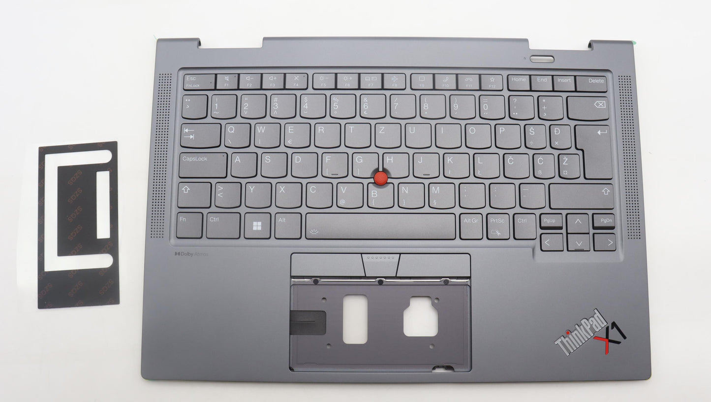 Lenovo Mech_Asm Bl Kb Gy Fpr Ww Slv S - 5M11H62482