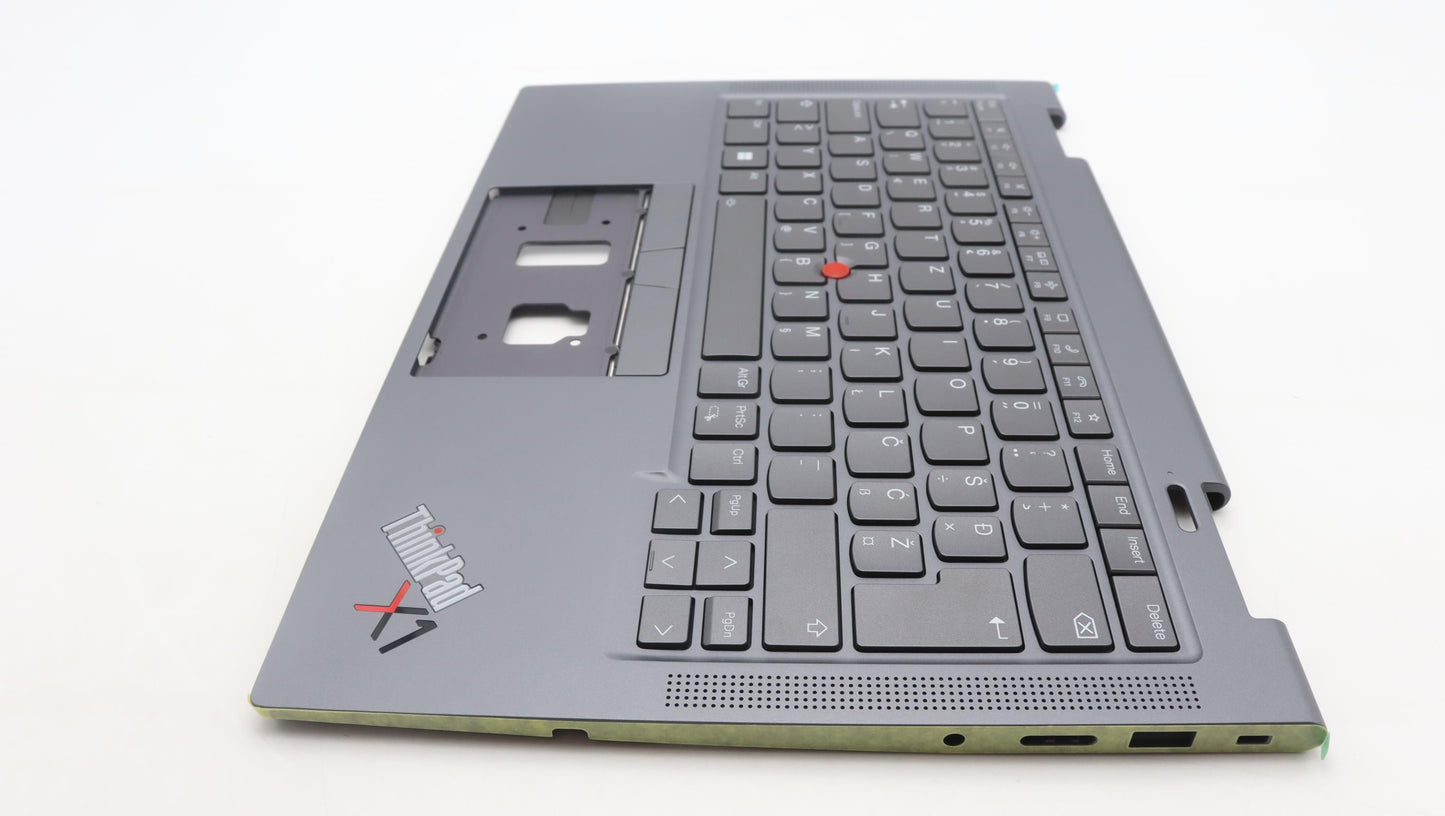 Lenovo Mech_Asm Bl Kb Gy Fpr Ww Slv S - 5M11H62482