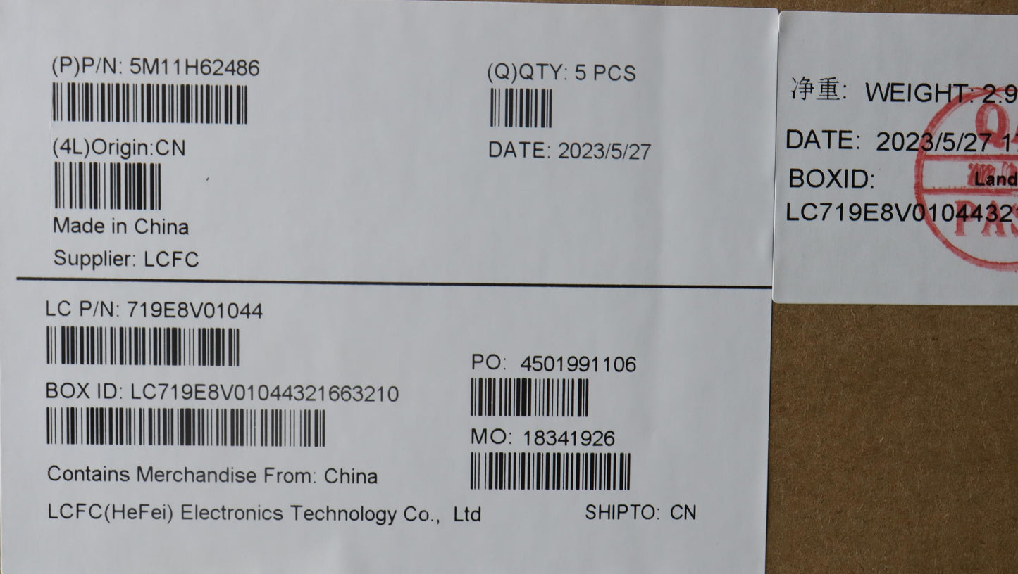Lenovo Mech_Asm Bl Kb Gy Fpr Ww Spa S - 5M11H62486