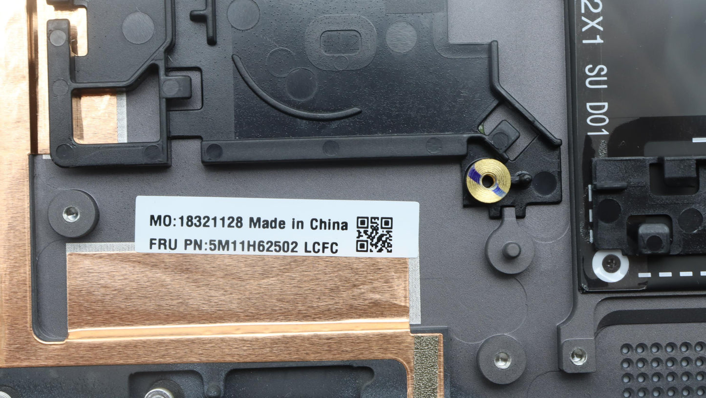 Lenovo Mech_Asm Bl Kb Gy Fpr Ww Thai - 5M11H62502
