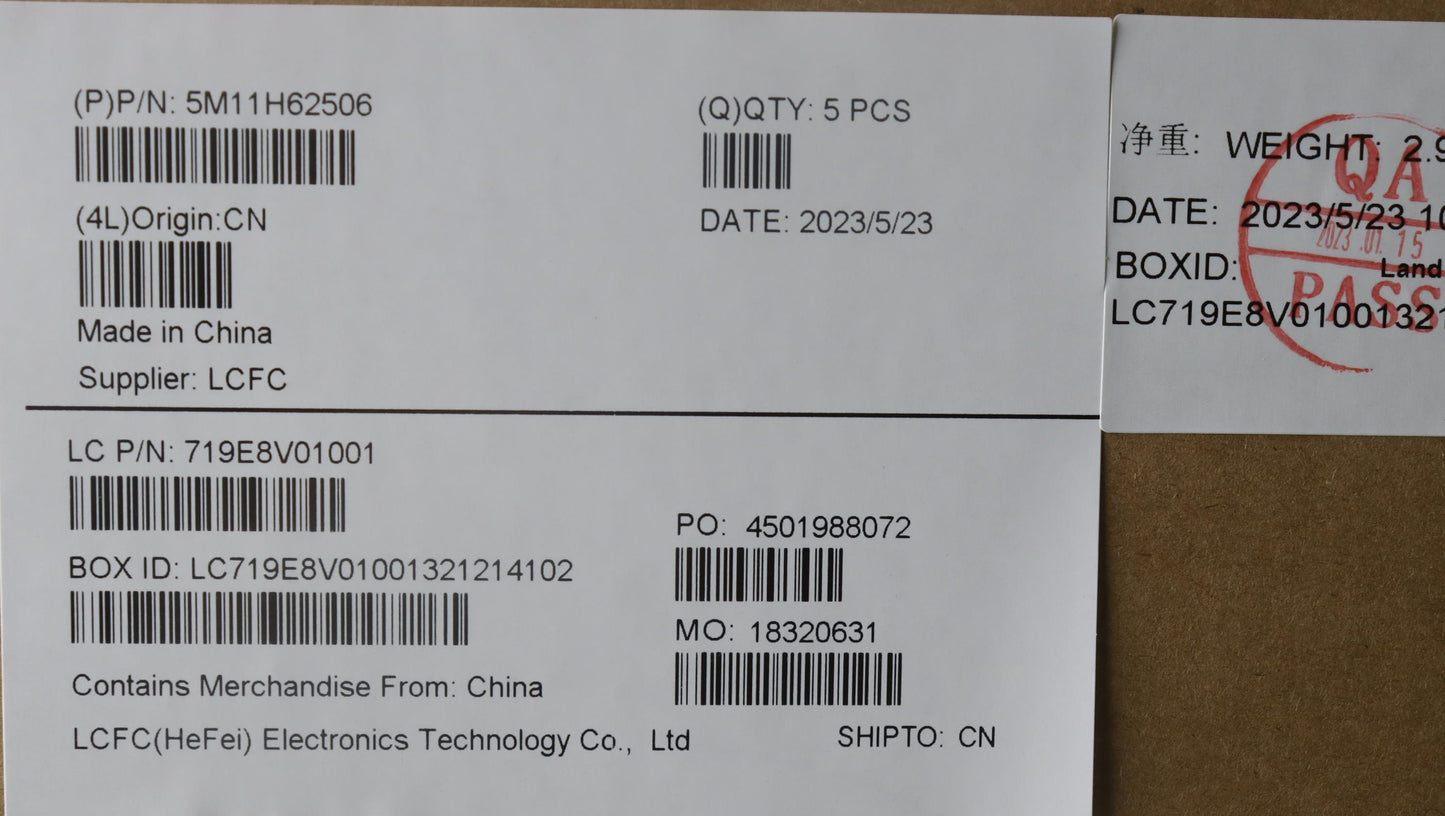 Lenovo Mech_Asm Bl Kb Gy Fpr Ww Tur S - 5M11H62506