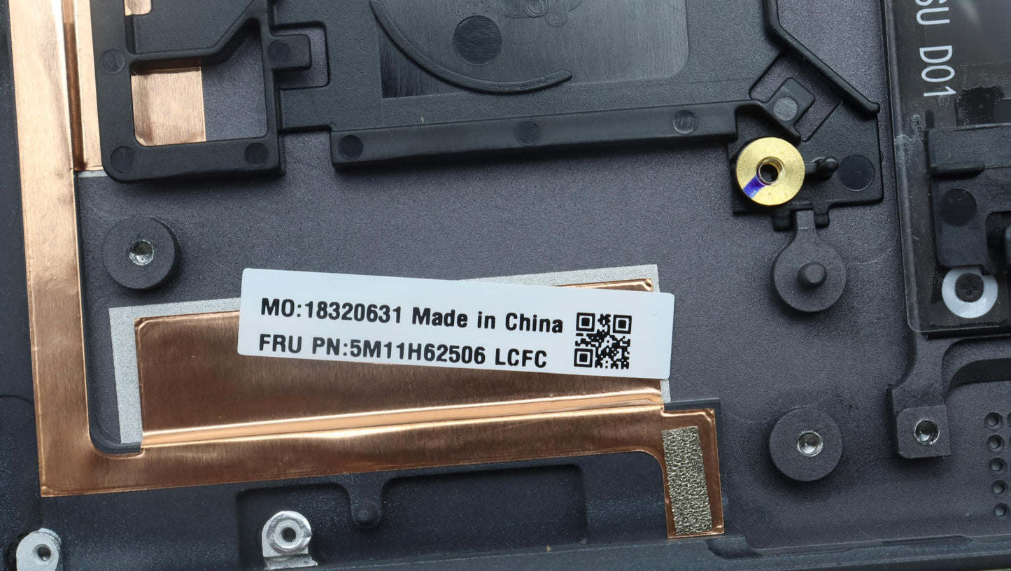 Lenovo Mech_Asm Bl Kb Gy Fpr Ww Tur S - 5M11H62506