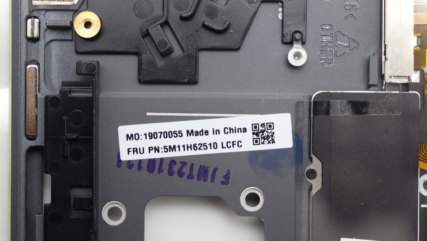 Lenovo Mech_Asm Bl Kb Gy Fpr Ww Tur F - 5M11H62510