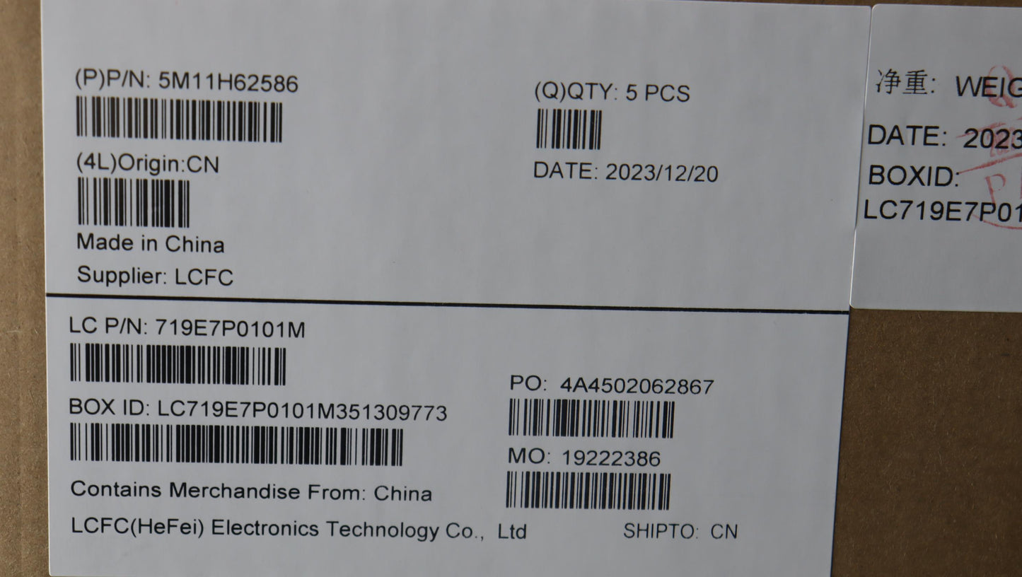 Lenovo Mech_Asm Bl Kb Bk Fpr Bel Srx - 5M11H62586