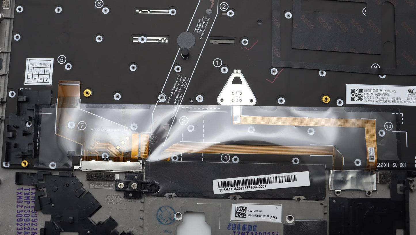 Lenovo Mech_Asm Bl Kb Bk Fpr Csa Srx - 5M11H62598