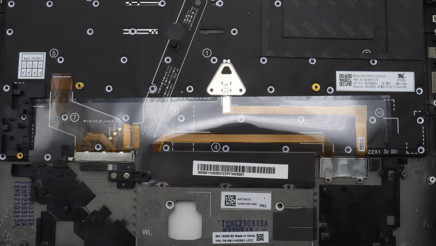 Lenovo Mech_Asm Bl Kb Bk Fpr Ger Srx - 5M11H62631