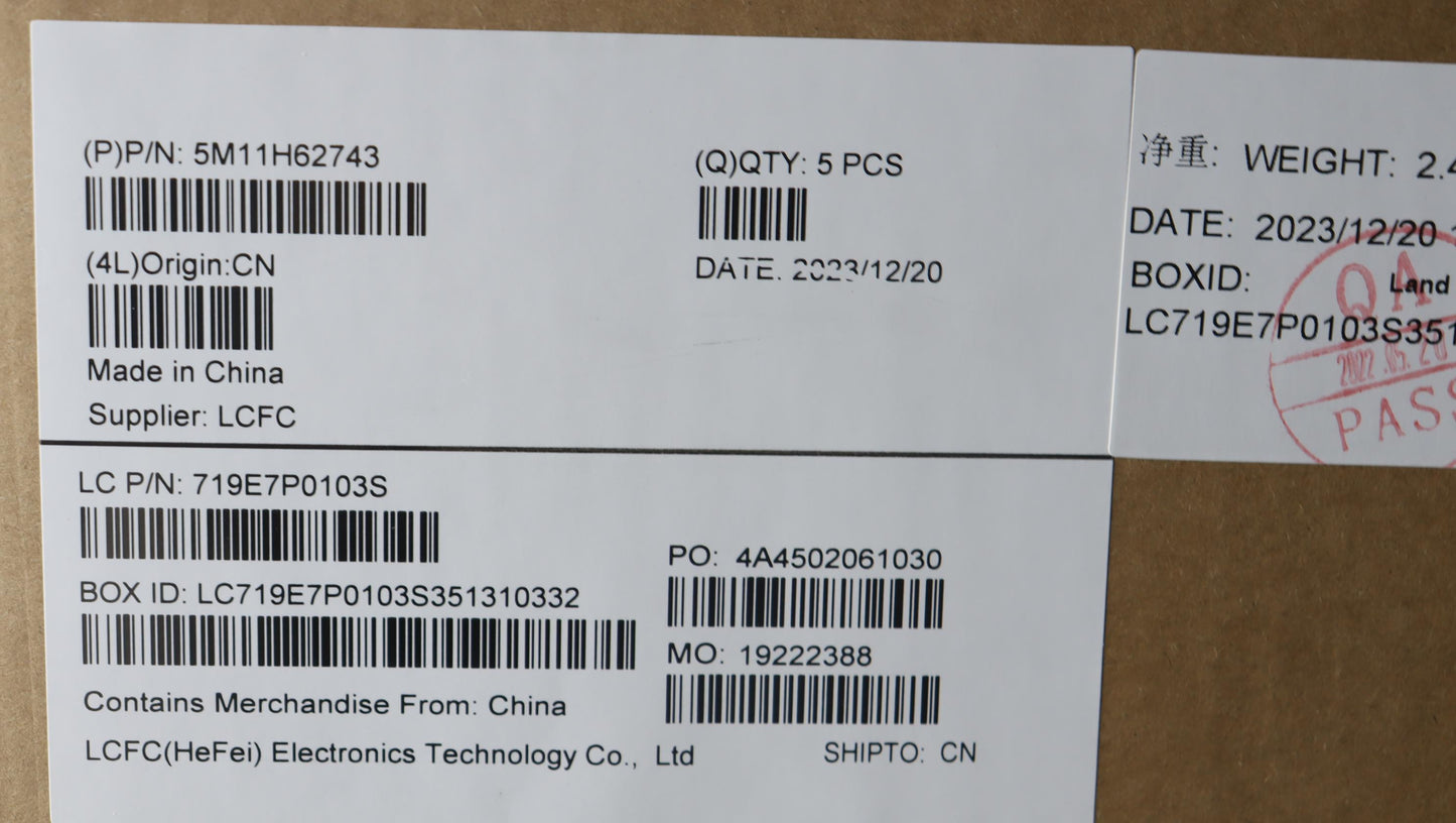 Lenovo Mech_Asm Bl Kb Bk Fpr Ww Bel S - 5M11H62743