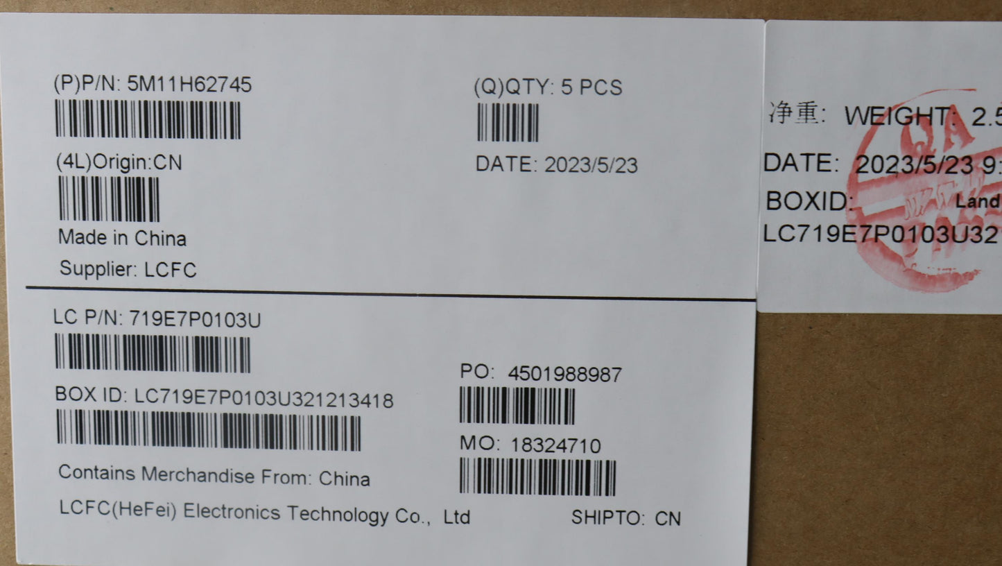 Lenovo Mech_Asm Bl Kb Bk Fpr Ww Brl C - 5M11H62745