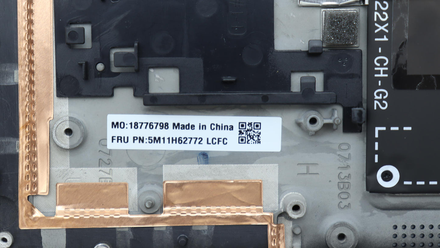 Lenovo Mech_Asm Bl Kb Bk Fpr Ww Euro - 5M11H62772