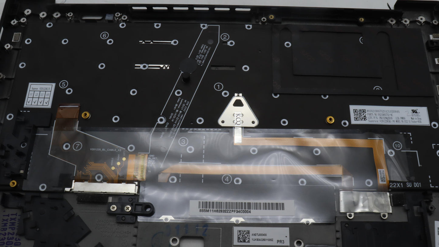 Lenovo Mech_Asm Bl Kb Bk Fpr Ww Por S - 5M11H62832