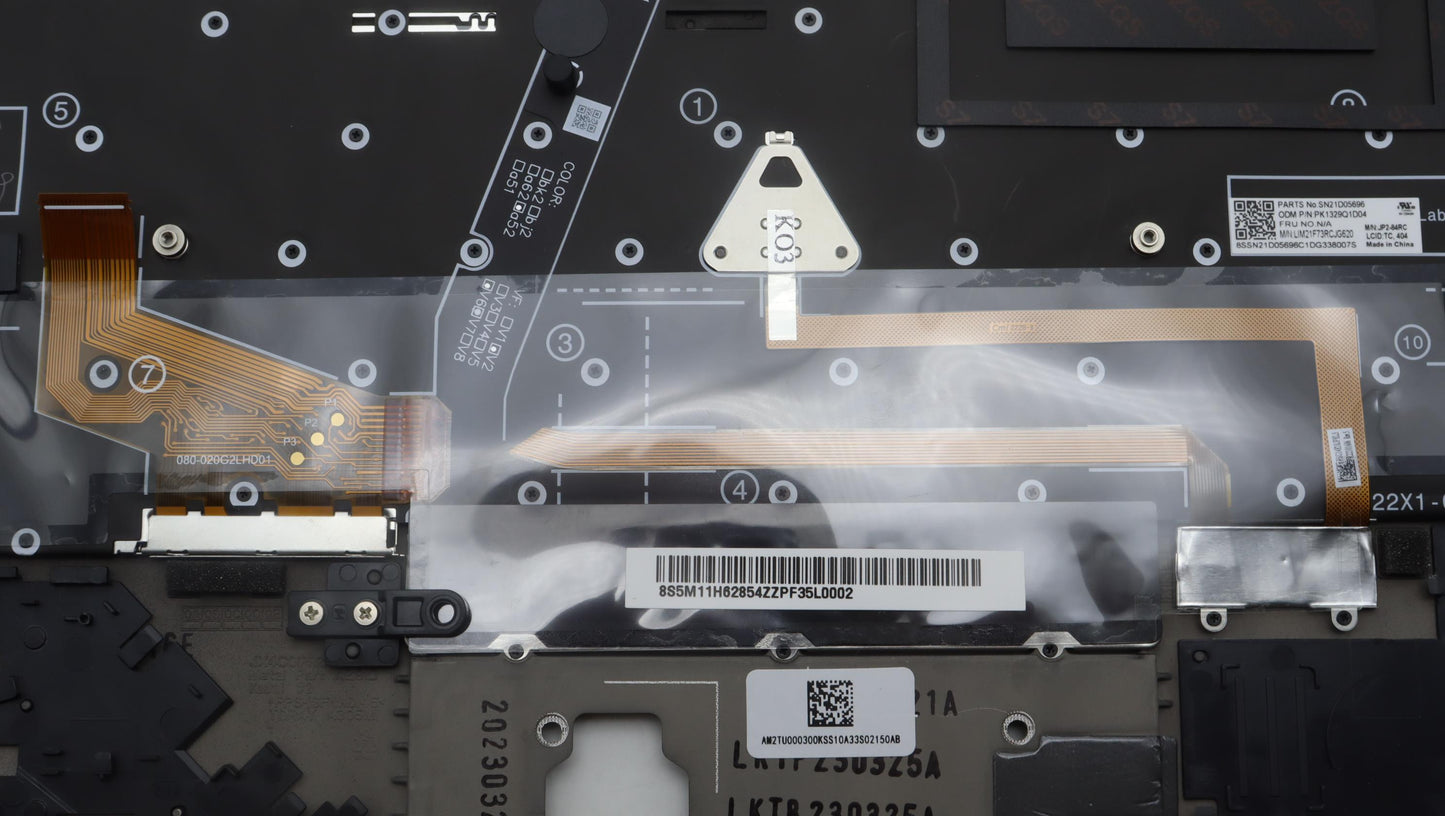 Lenovo Mech_Asm Bl Kb Bk Fpr Ww Tc Ch - 5M11H62854