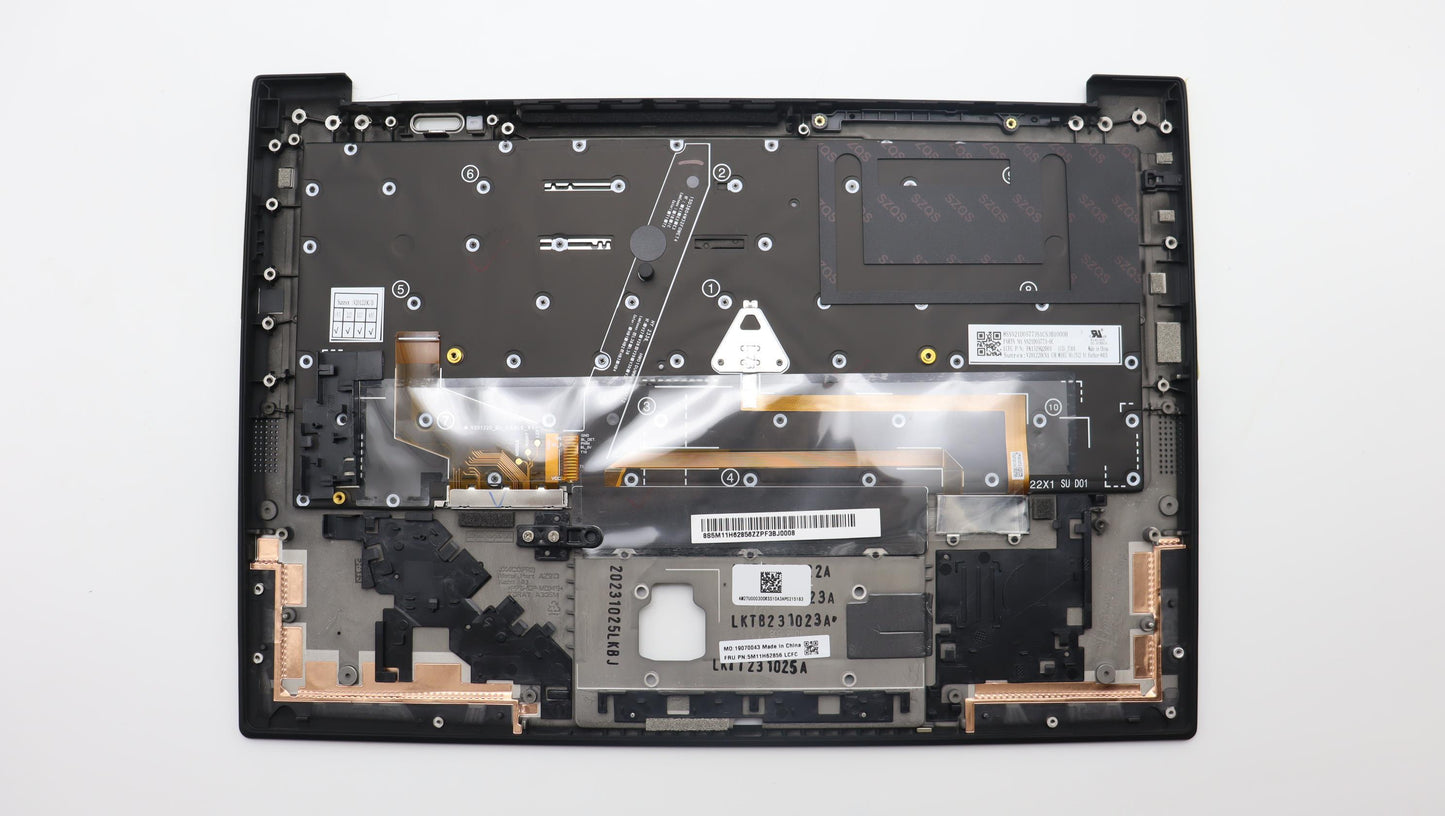 Lenovo Mech_Asm Bl Kb Bk Fpr Ww Tc Sr - 5M11H62856