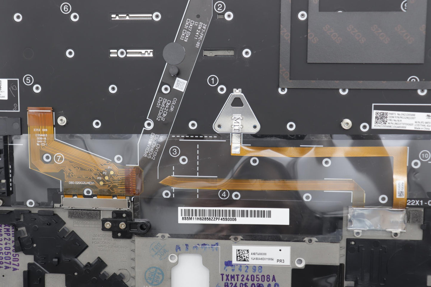 Lenovo Mech_Asm Bl Kb Bk Fpr Ww Thai - 5M11H62858