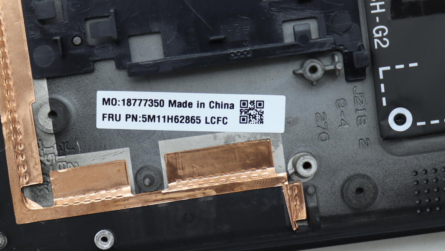 Lenovo Mech_Asm Bl Kb Bk Fpr Ww Uke C - 5M11H62865