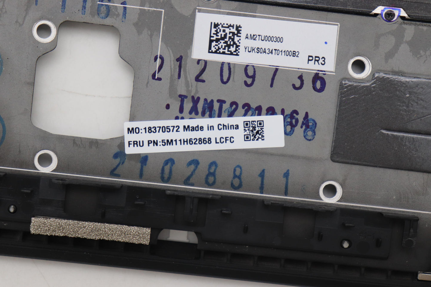 Lenovo Mech_Asm Bl Kb Bk Fpr Ww Ukr S - 5M11H62868