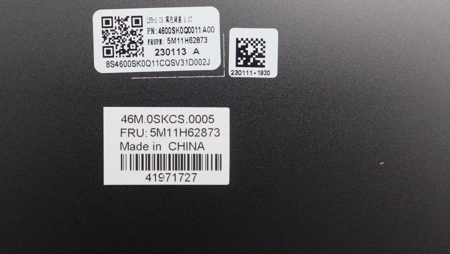 Lenovo Mech_Asm Fr Mech_Asm A Cover C - 5M11H62873