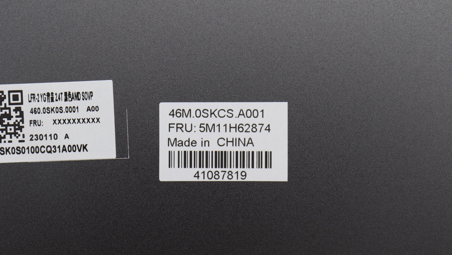 Lenovo Mech_Asm Fr Mech_Asm A Cover Y - 5M11H62874