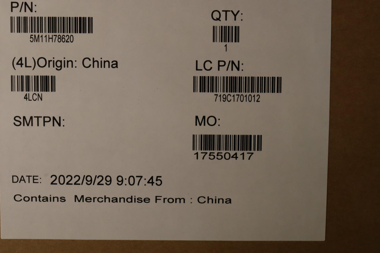 Lenovo 14" WUXGA LCD Assembly with IR and AR Coating - 5M11H78617