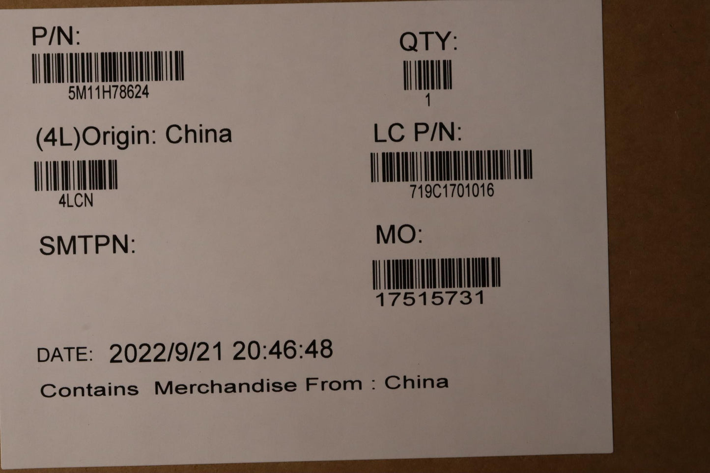 Lenovo 14" WUXGA LCD Module, Touch, Anti-Reflection, Anti-Smudge, 400 nits, with HD Camera - 5M11H78624