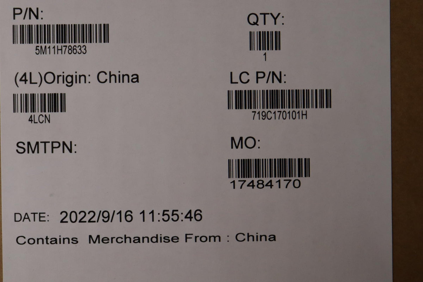 Lenovo - LCD Module, 14", WUXGA, Touch, Anti-Glare, 400nit, with HD Camera - 5M11H78633