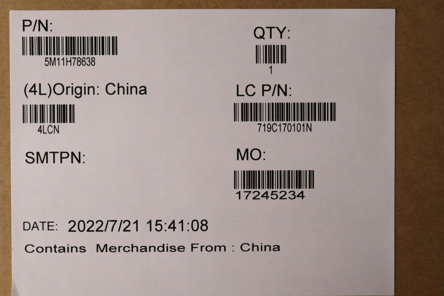 Lenovo LCD Module, 14" WUXGA, Touch, Anti-Glare, 500 nits, ePrivacy, with IR & HD Camera - 5M11H78638