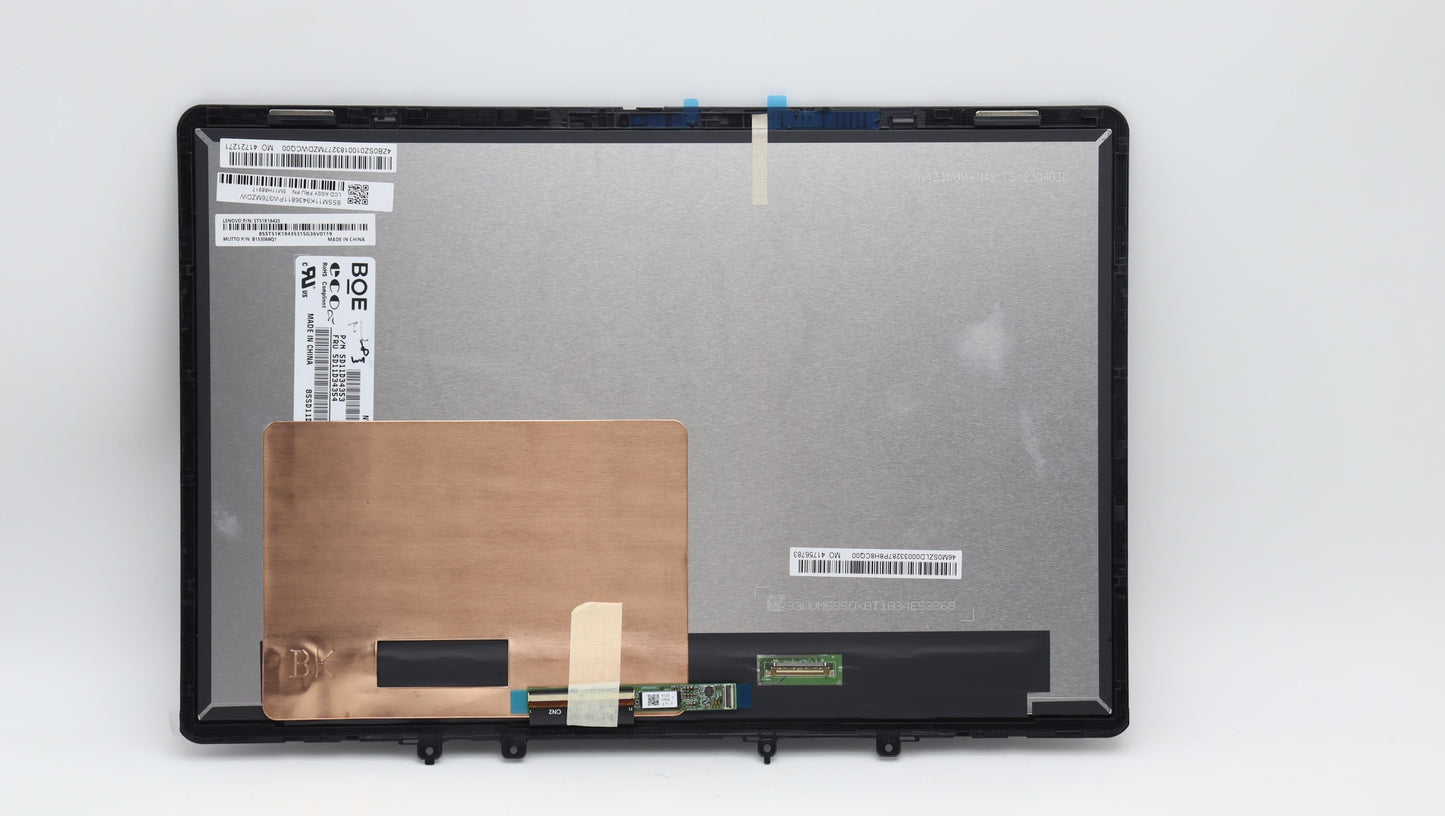 Lenovo 13.3-Inch LCD Module, WUXGA, Touch, Anti-Glare, IPS, 300nit, 45% NTSC - 5M11H88917