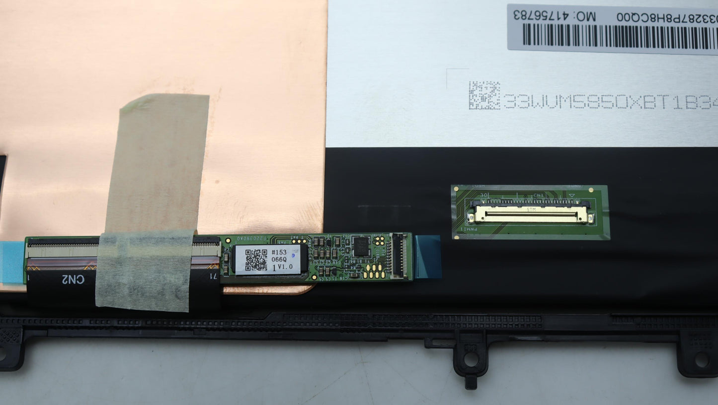 Lenovo 13.3-Inch LCD Module, WUXGA, Touch, Anti-Glare, IPS, 300nit, 45% NTSC - 5M11H88917