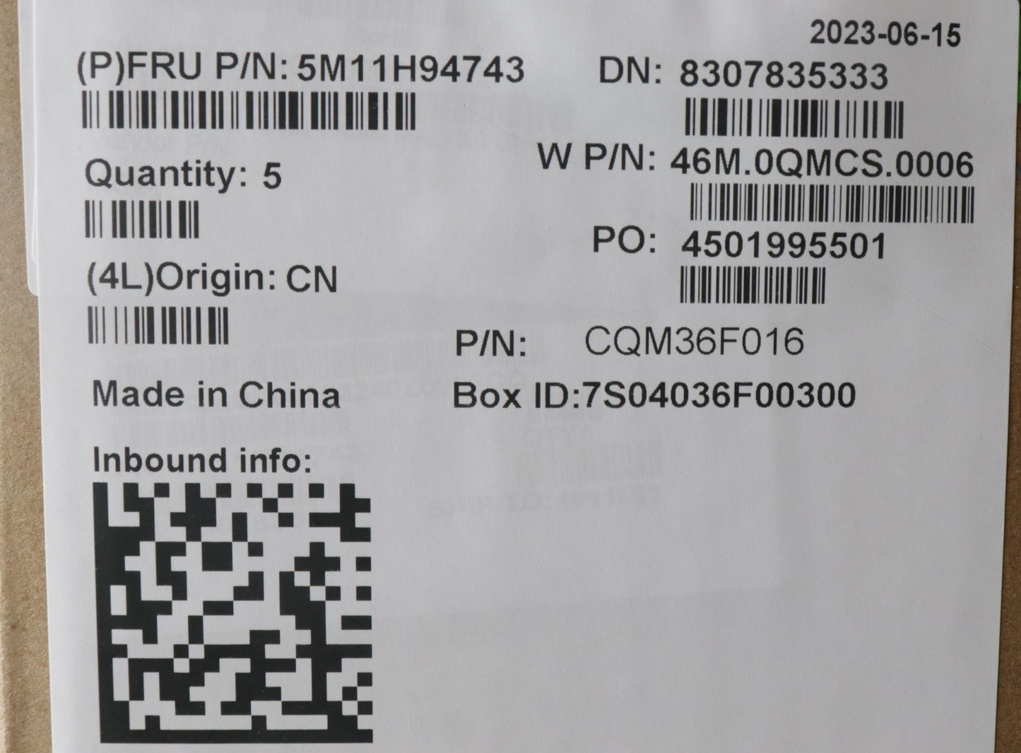 Lenovo Mech_Asm Fru Noww C-Cvr+Mao Kb - 5M11H94743