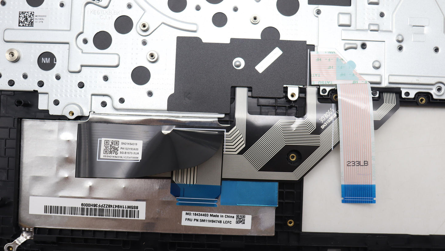 Lenovo Mech_Asm Fru Kbd Ccv Eng (Ltn) - 5M11H94748