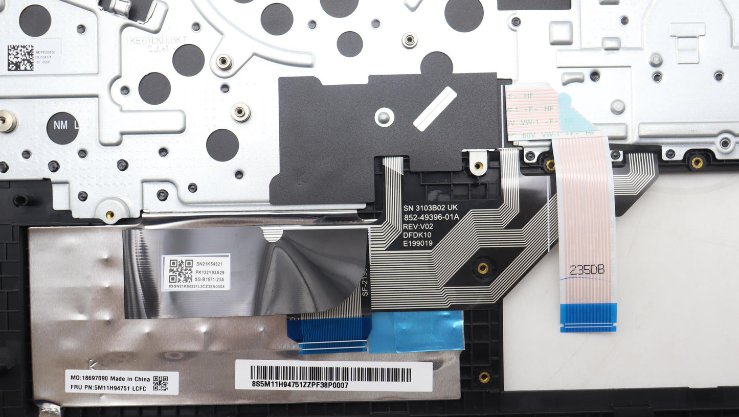 Lenovo Mech_Asm Fru Kbd Ccv 058 Fra ( - 5M11H94751