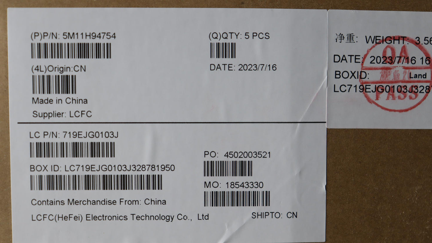 Lenovo Mech_Asm Fru Kbd Ccv Ara (Ltn) - 5M11H94754