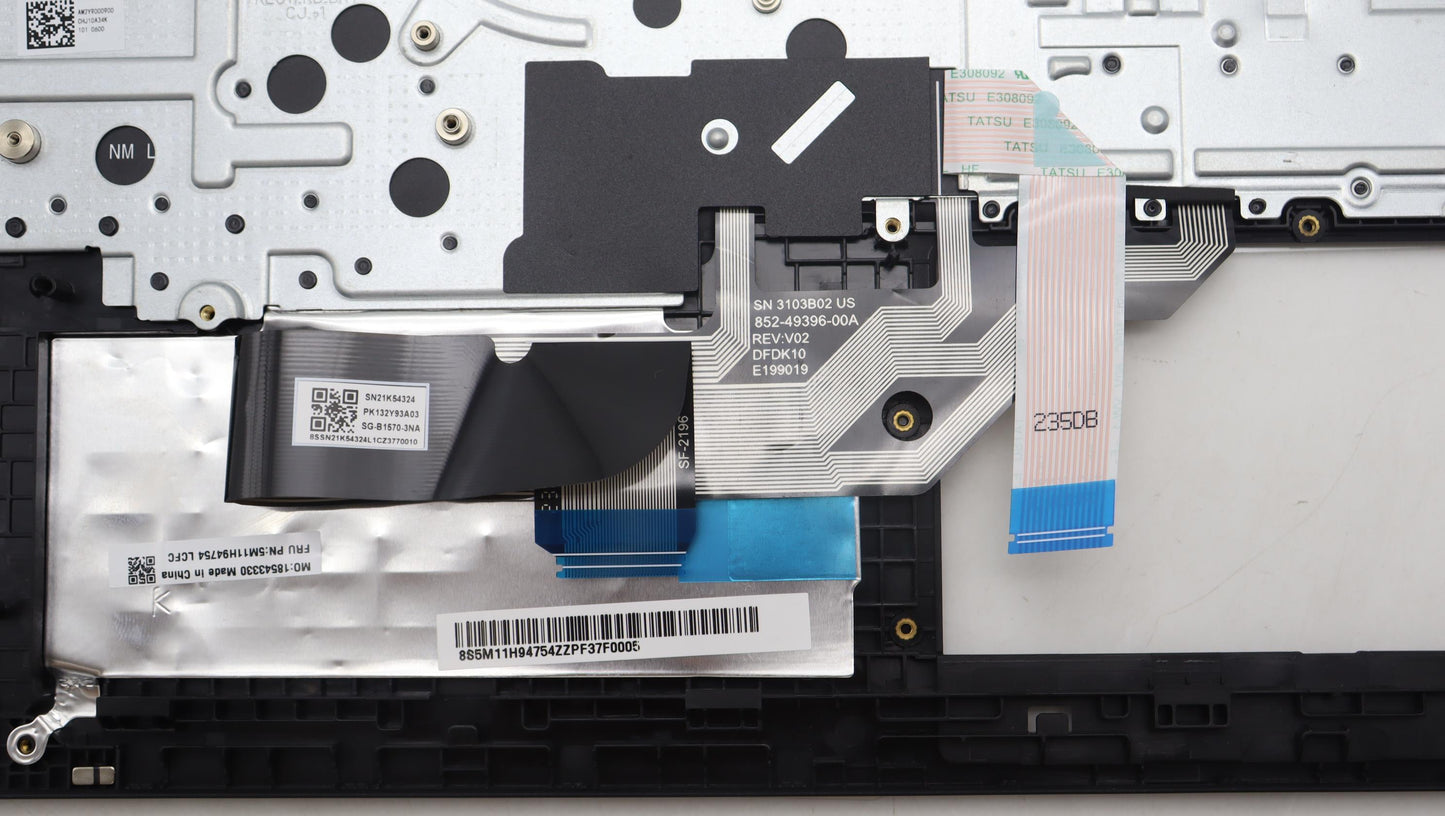 Lenovo Mech_Asm Fru Kbd Ccv Ara (Ltn) - 5M11H94754