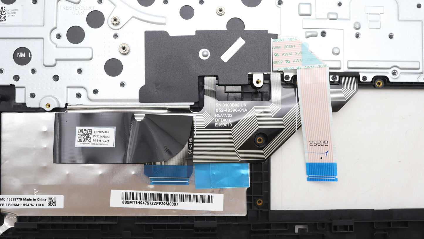 Lenovo Mech_Asm Fru Kbd Ccv Bel (Ltn) - 5M11H94757