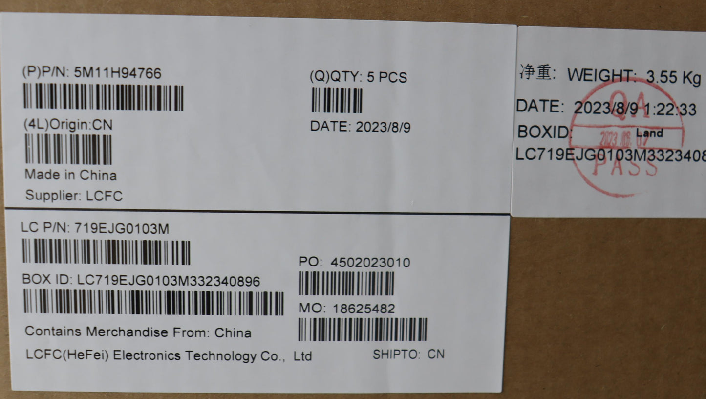 Lenovo Mech_Asm Fru Kbd Ccv Fra (Ltn) - 5M11H94766