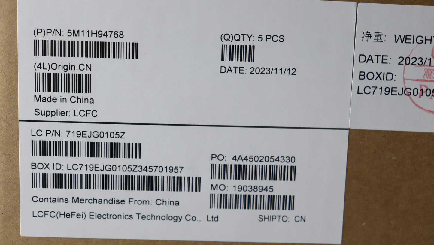 Lenovo Mech_Asm Fru Kbd Ccv Ger (Chy) - 5M11H94768