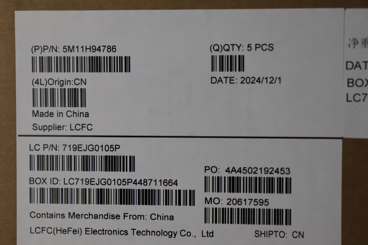 Lenovo Mech_Asm Fru Kbd Ccv Por (Chy) - 5M11H94786