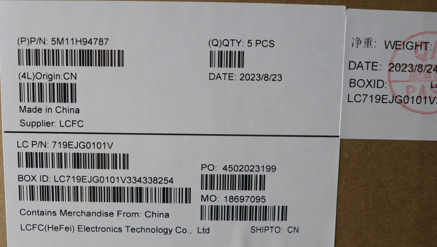 Lenovo Mech_Asm Fru Kbd Ccv Por (Ltn) - 5M11H94787