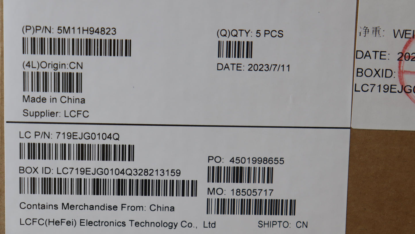 Lenovo Mech_Asm Fru Kbd Ccv Jpn (Ltn) - 5M11H94823