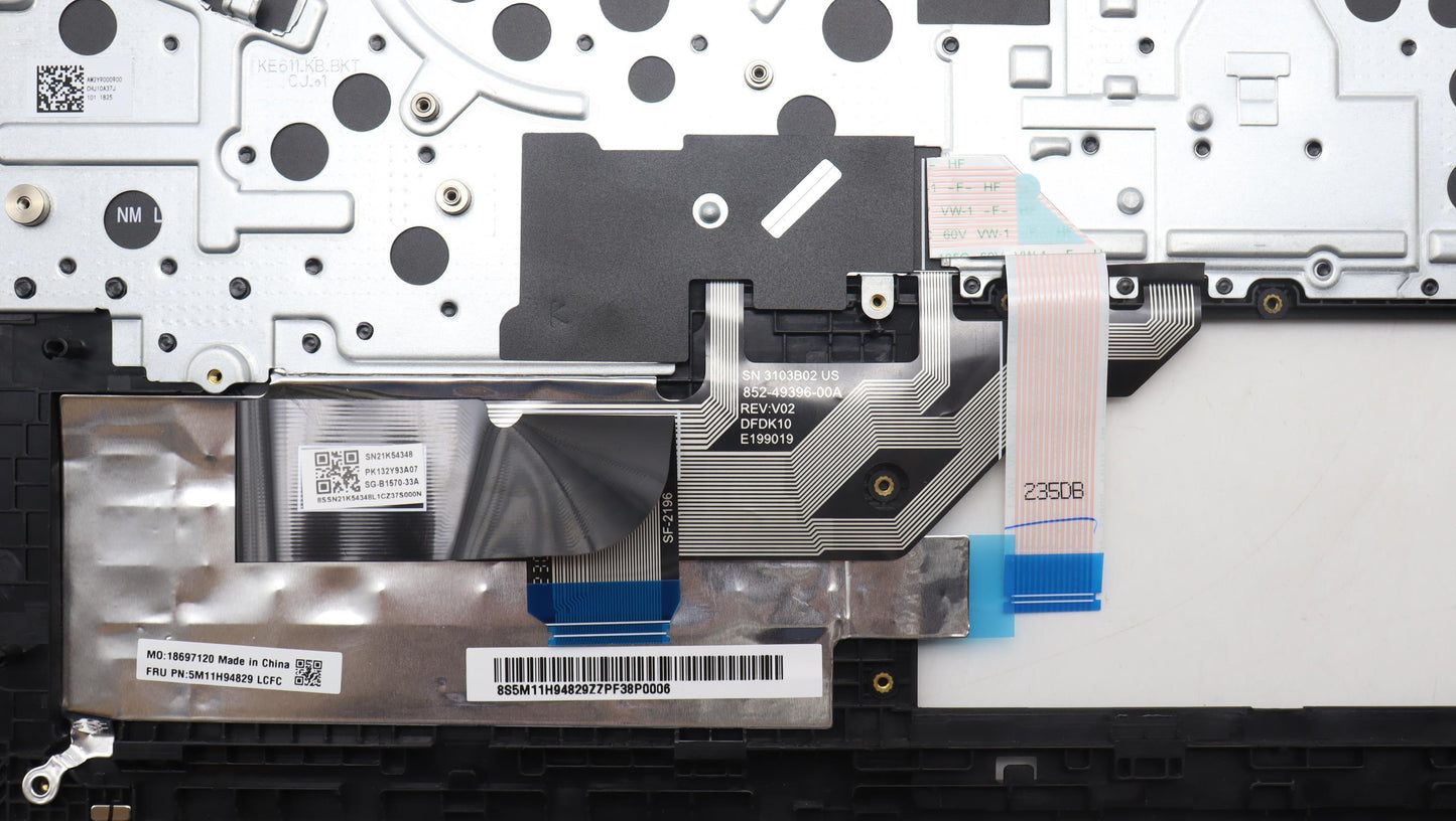 Lenovo Mech_Asm Fru Kbd Ccv Thai (Ltn - 5M11H94829