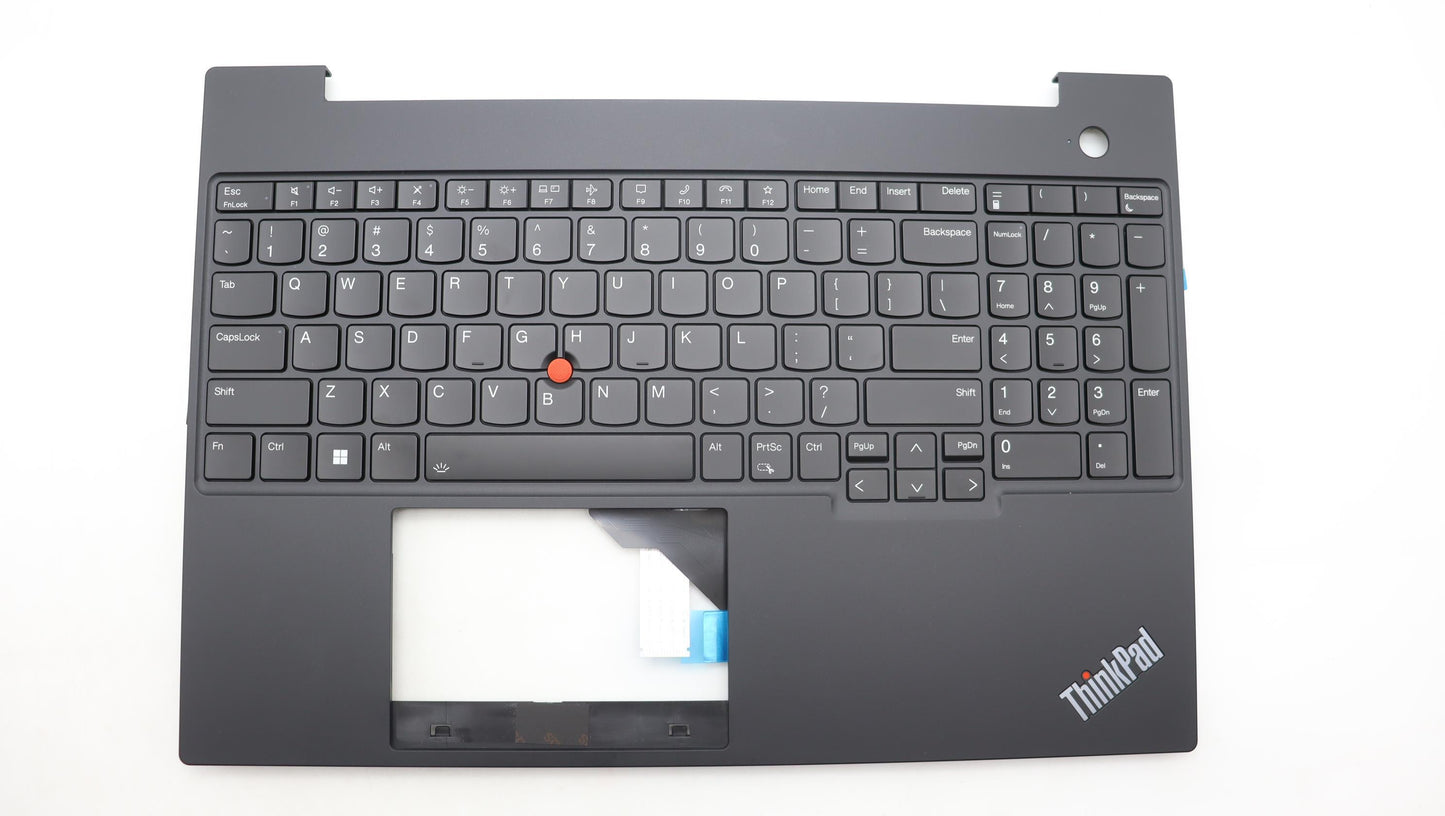Lenovo C-Cover with Keyboard, USA English, Black, Backlit - 5M11H94852