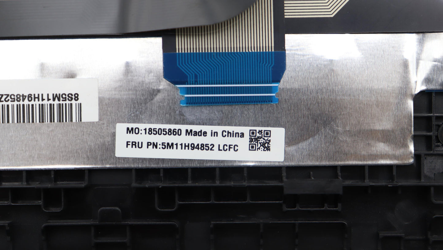 Lenovo C-Cover with Keyboard, USA English, Black, Backlit - 5M11H94852