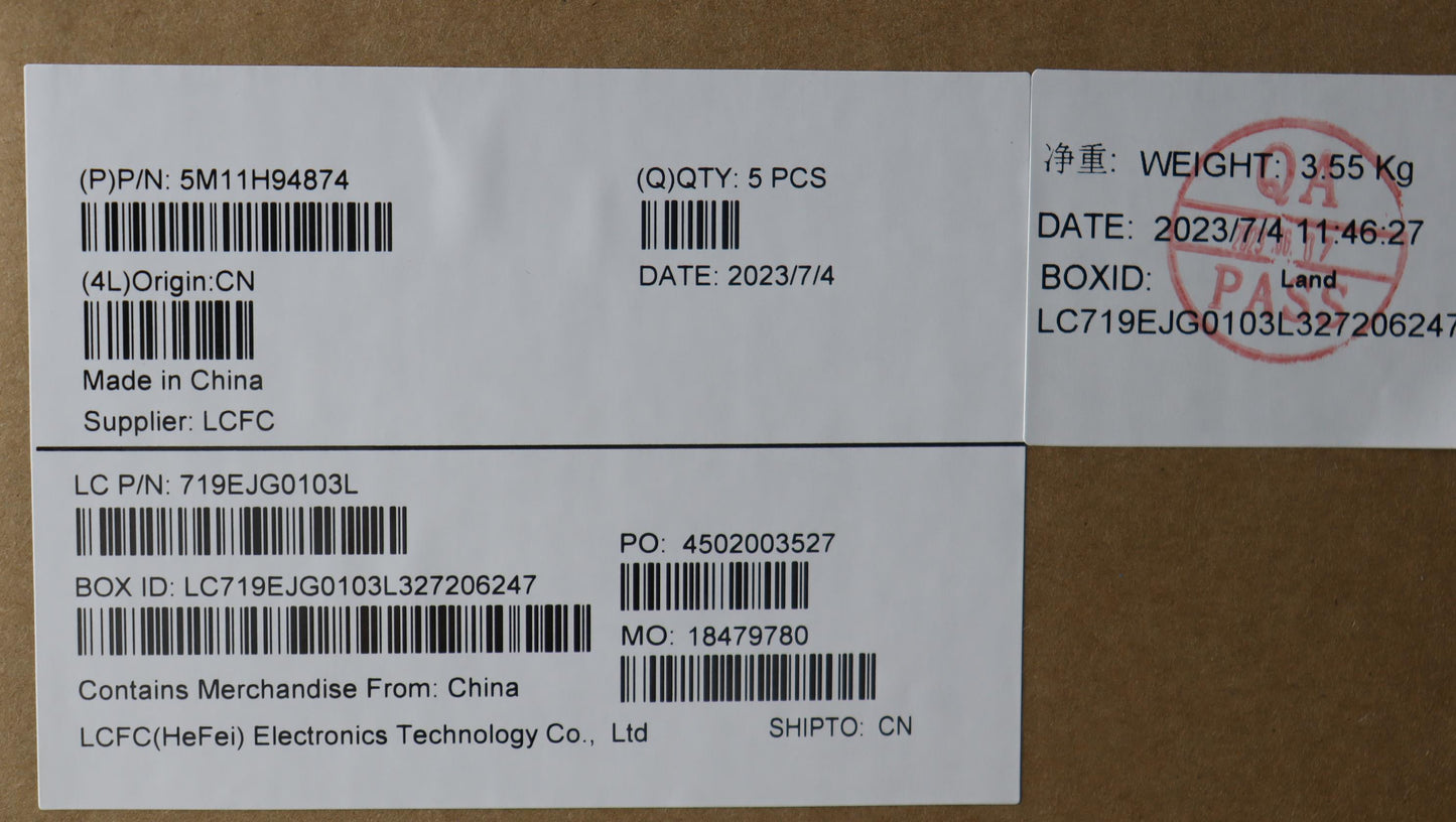 Lenovo Mech_Asm Fru Kbd Ccv Ger Bl (L - 5M11H94874