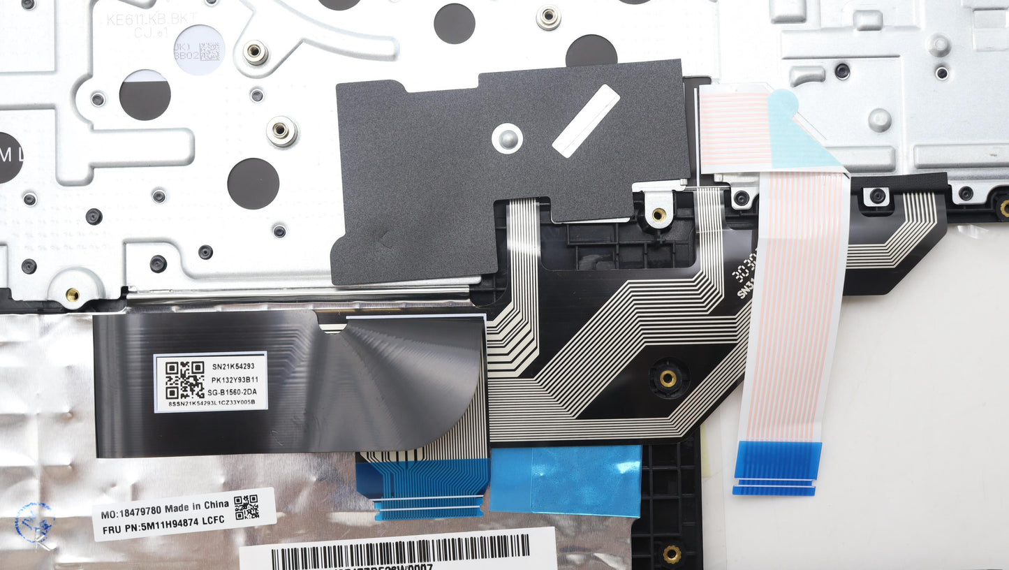 Lenovo Mech_Asm Fru Kbd Ccv Ger Bl (L - 5M11H94874
